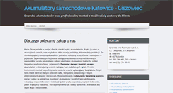 Desktop Screenshot of akumulatory-katowice.pl