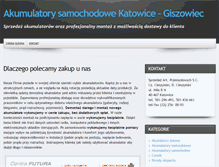 Tablet Screenshot of akumulatory-katowice.pl